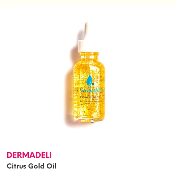 NIB✨NEVER USED✨DERMADELI CITRUS GOLD OIL - Picture 1 of 8